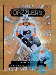 2022-23 Upper Deck Series 2 Dazzlers Orange Noah Cates #DZ-99 Rookie RC